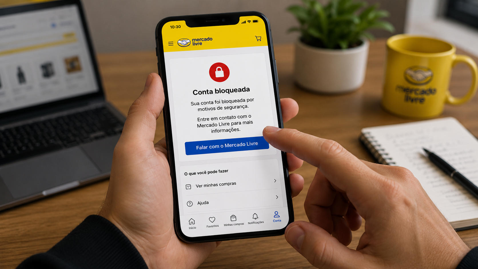Conta de entregador do Mercado Livre bloqueada: veja o que fazer para recuperar o acesso